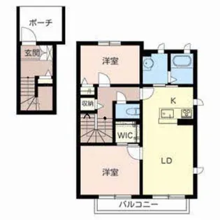 シャーメゾン和 II【2階】の間取り