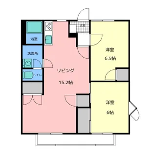 パークタウン平島 C棟【2階】の間取り