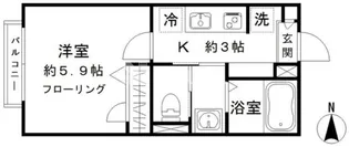 ACコモド【2階】の間取り