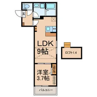 カサグランデVI【3階】の間取り