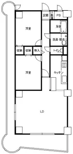 スクリップス【5階】の間取り