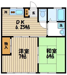 コスモス31【1階】の間取り