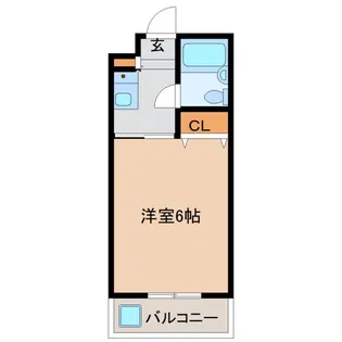 パールマンション社台【3階】の間取り