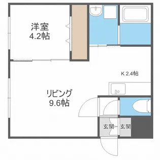 patria(パトリア)【1階】の間取り