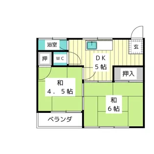 伊東荘【2階】の間取り