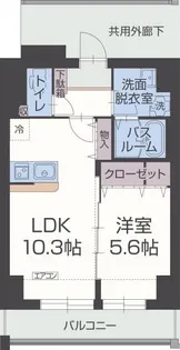 シェリーグランデ【3階】の間取り
