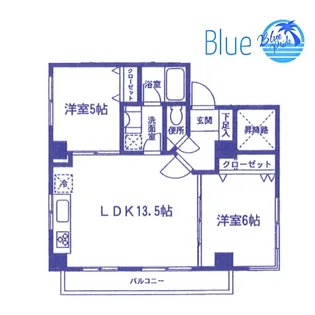 エスペース モダーネ【2階】の間取り