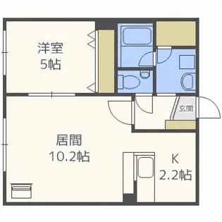 コートS&R【3階】の間取り