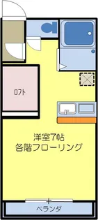 メインステージ吉原【1階】の間取り