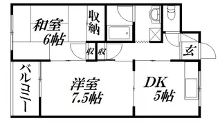 リミエールKII【1階】の間取り