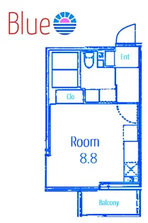 ライフゾーン藤沢【2階】の間取り