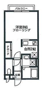 ファースト・ベル【1階】の間取り