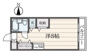 セゾンハイツ【1階】の間取り