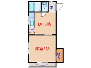 湊ハイツ【2階】の間取り