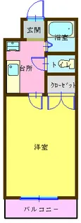 レトゥールビヨン【2階】の間取り
