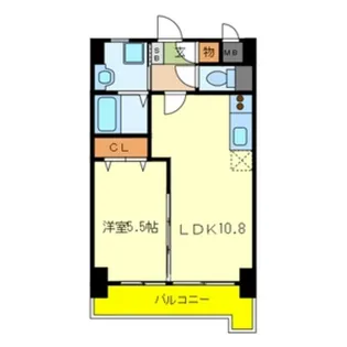 Belle Fontaine【4階】の間取り