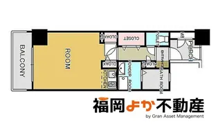 サーパス博多駅前【2階】の間取り