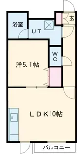 アーバンプレイス【3階】の間取り