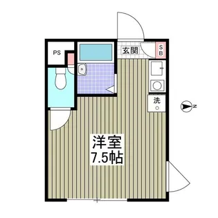 サンロイヤル武蔵野【4階】の間取り