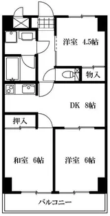 ルミエール【5階】の間取り