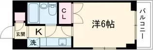 サンライト国立【2階】の間取り