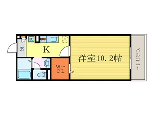 シュペリ-ルAの間取り