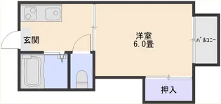 コーポサンライズ【2階】の間取り