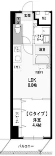 ORANGE PORTE【4階】の間取り
