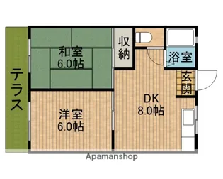 リバースリーゼ【1階】の間取り