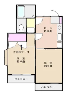 エスポワール八千代【2階】の間取り