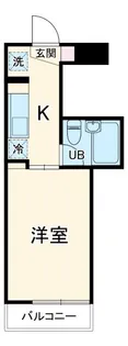 スカイコート横浜富岡【3階】の間取り