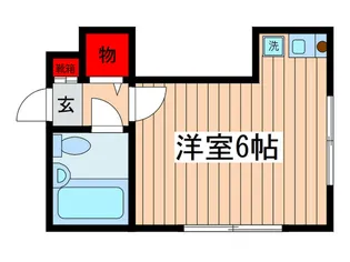 サンハイツ【2階】の間取り