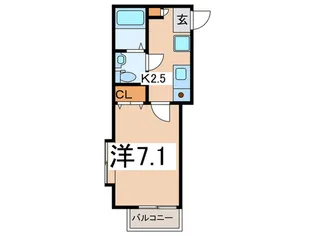シルバ-ツイン【2階】の間取り
