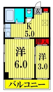 坂本ビル【3階】の間取り