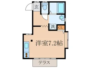 ジャルダン【1階】の間取り