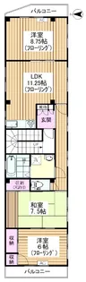 澤崎ビル【3階】の間取り