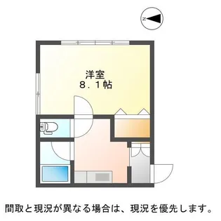 ララビー小針【1階】の間取り