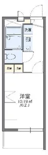 レオパレスMLハロープラザ【1階】の間取り