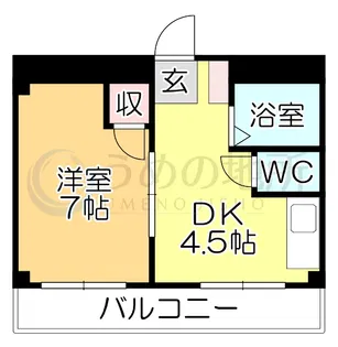マロンハウス【3階】の間取り