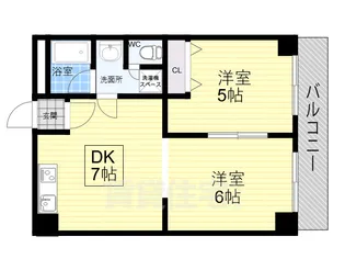 第7高光マンション【4階】の間取り