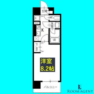 グレイス大須【4階】の間取り