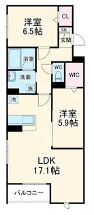 メゾン・ゲン【3階】の間取り
