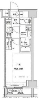 ガレリアレジデンス南千住【3階】の間取り