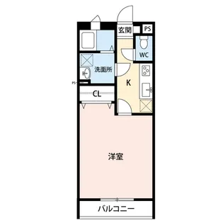 アムール GRACE【1階】の間取り