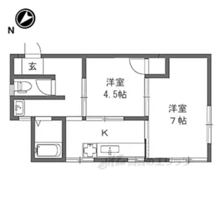 コーポ華【2階】の間取り