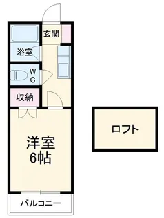 クオリティナガクボ【2階】の間取り