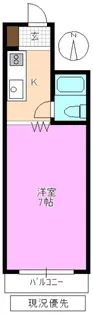 ブローニュ西長野【2階】の間取り