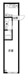 ラフォート巣鴨【1階】の間取り