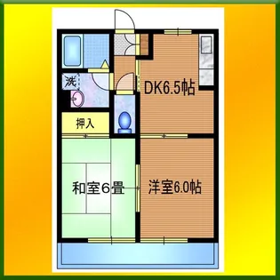 プラネックス花小金井【3階】の間取り