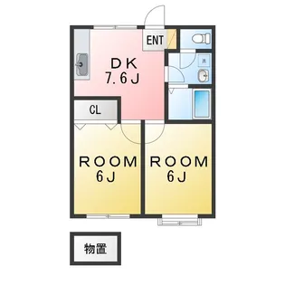 サンベストNO1【1階】の間取り